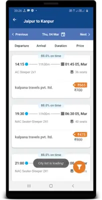 Kalpana Travels Cargo android App screenshot 3